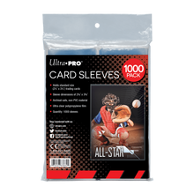 Accessoires Protect your trading cards from dirt and dust with Ultra PRO card sleeves. Made with non-PVC, ultra clear polypropylene film these sleeves are a must for any trading card collector looking to preserve the value of their trading cards. Sized to