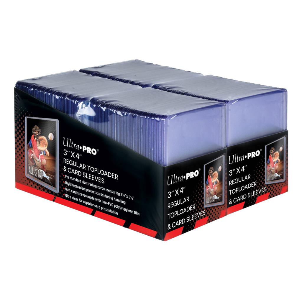 Ultra Pro Toploaders et pochettes pour cartes 3x4 (200 pièces)