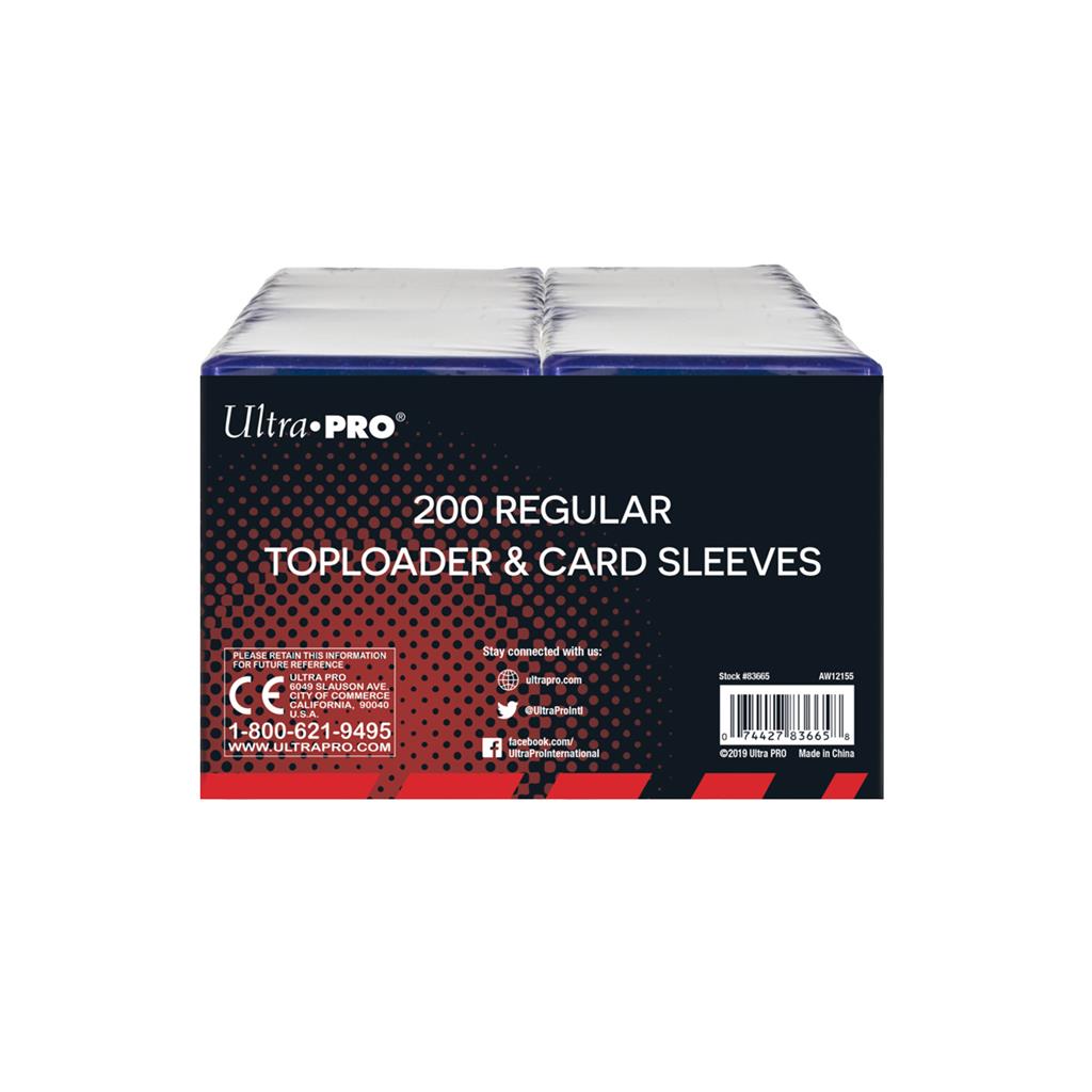 Ultra Pro Toploaders et pochettes pour cartes 3x4 (200 pièces)