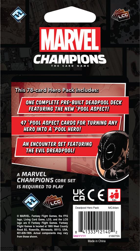 Marvel LCG Champions Deadpool Hero Pack