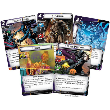 Marvel JCC Champions Pack Héro Panthère Noire