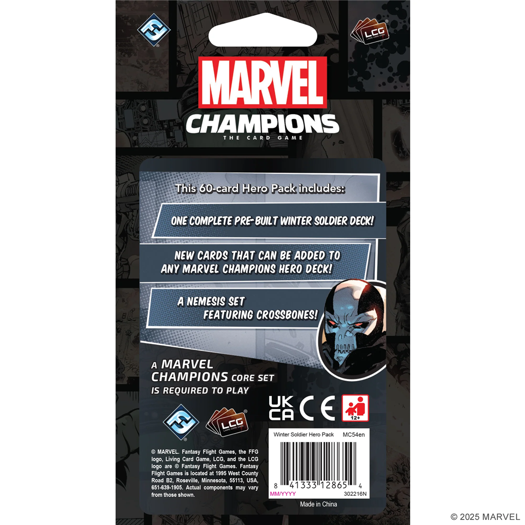Marvel LCG Champions Winter Soldier Hero Pack
