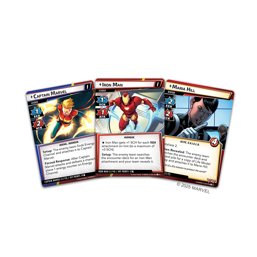 Marvel LCG Champions Civil War Expansion