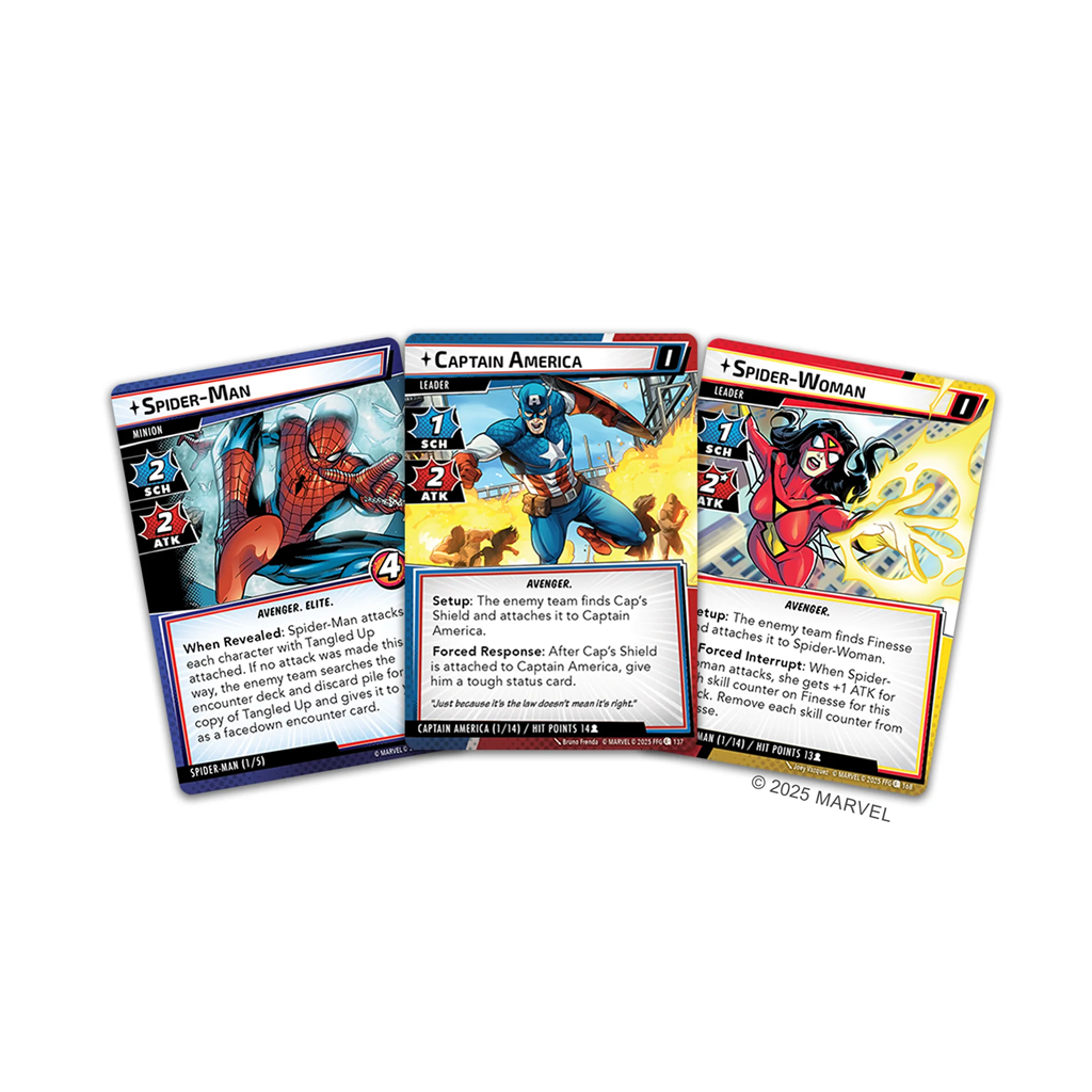 Marvel LCG Champions Civil War Expansion