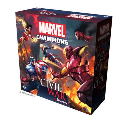 Marvel LCG Champions Civil War Expansion