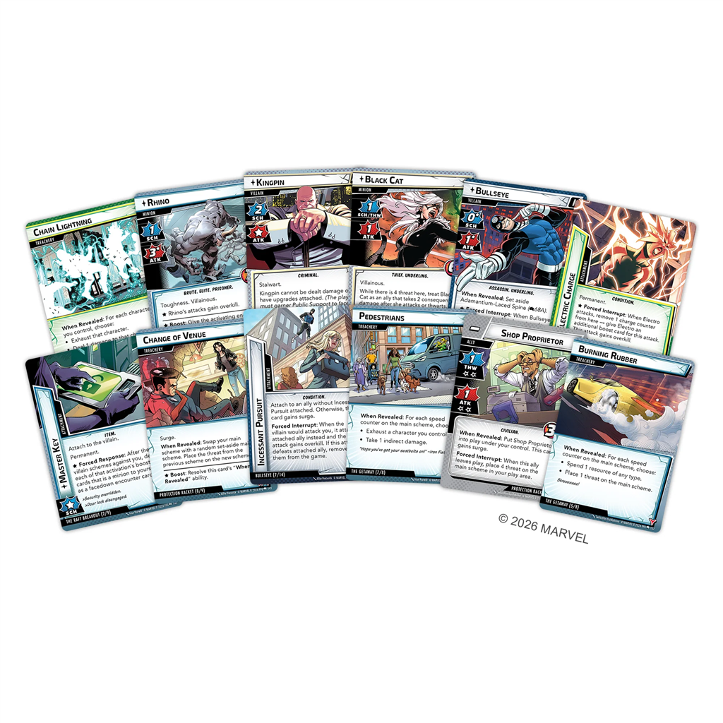 Marvel LCG Champions Fear no Evil Exp.
