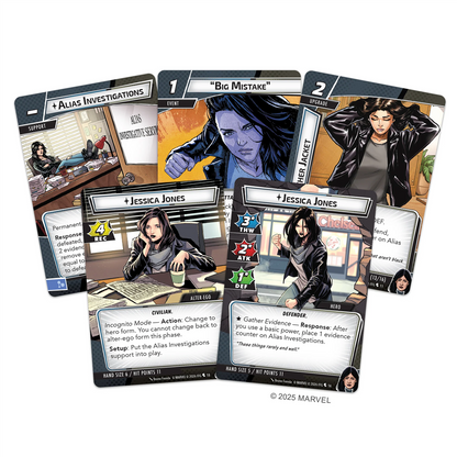 Marvel LCG Champions Jessica Jones Hero Pack