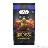 Star Wars Unlimited Shadows of the Galaxy Booster Pack