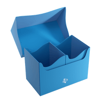 Accessoires Deze opbergdoos is perfect om twee complete decks of maximaal 200 kaarten met dubbele sleeves op te bergen.