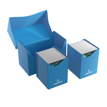 Accessoires Deze opbergdoos is perfect om twee complete decks of maximaal 200 kaarten met dubbele sleeves op te bergen.