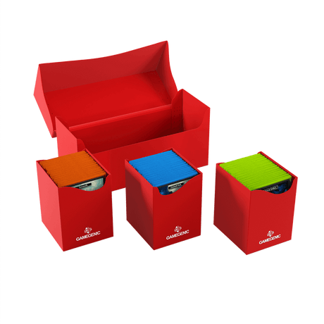 GameGenic DECKBOX Triple Deck Holder 300+ Red