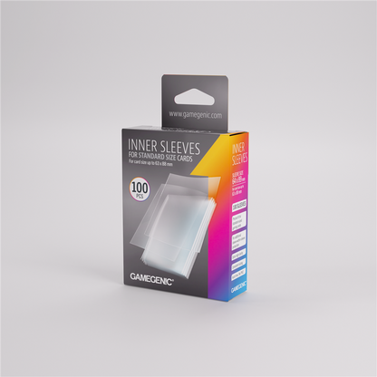 GameGenic SLEEVES Pack Inner Sleeves 64x89mm (100 stuks)