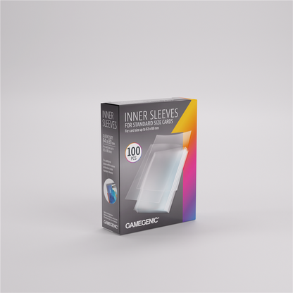 GameGenic SLEEVES Pack Inner Sleeves 64x89mm (100 stuks)