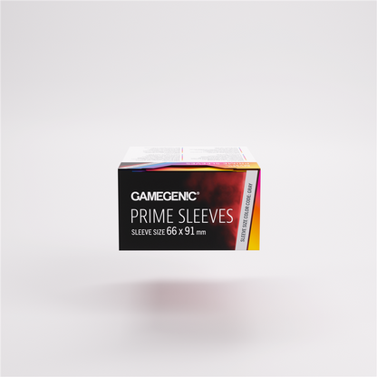 GameGenic SLEEVES Pack Prime Red 66x91mm (100 stuks)