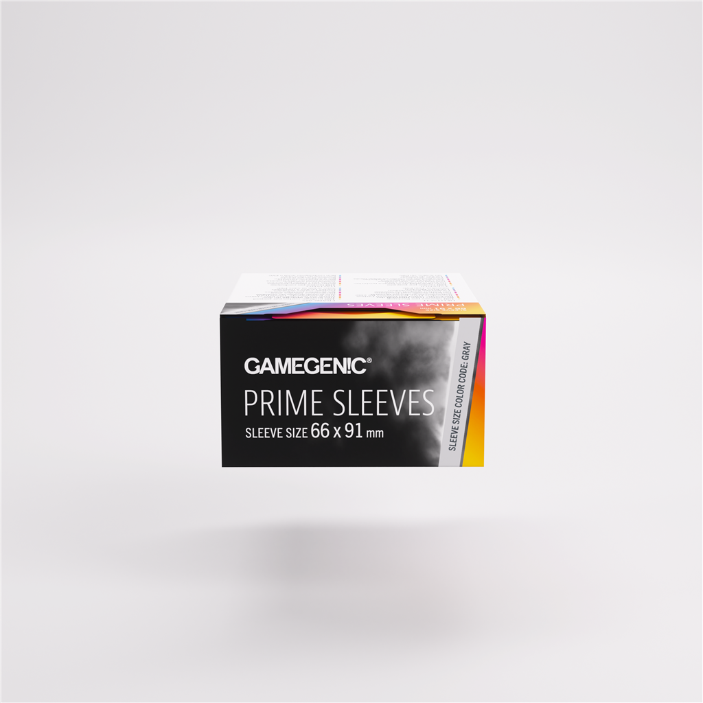 GameGenic SLEEVES Pack Prime White 66x91mm (100 stuks)