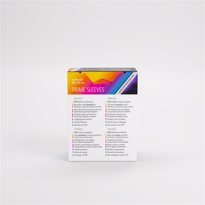 GameGenic SLEEVES Pack Prime Purple 66x91mm (100 stuks)