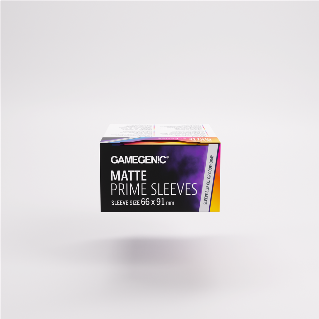 GameGenic SLEEVES Pack Matte Prime Purple 66x91mm (100 stuks)