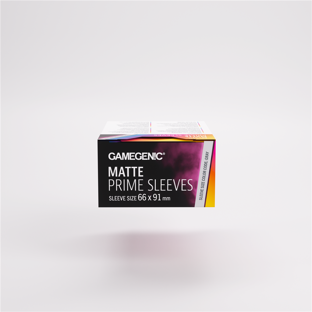 GameGenic SLEEVES Pack Matte Prime Pink 66x91mm (100 stuks)