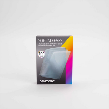 GameGenic SLEEVES Soft Sleeves Pack 67x94 (100 stuks)