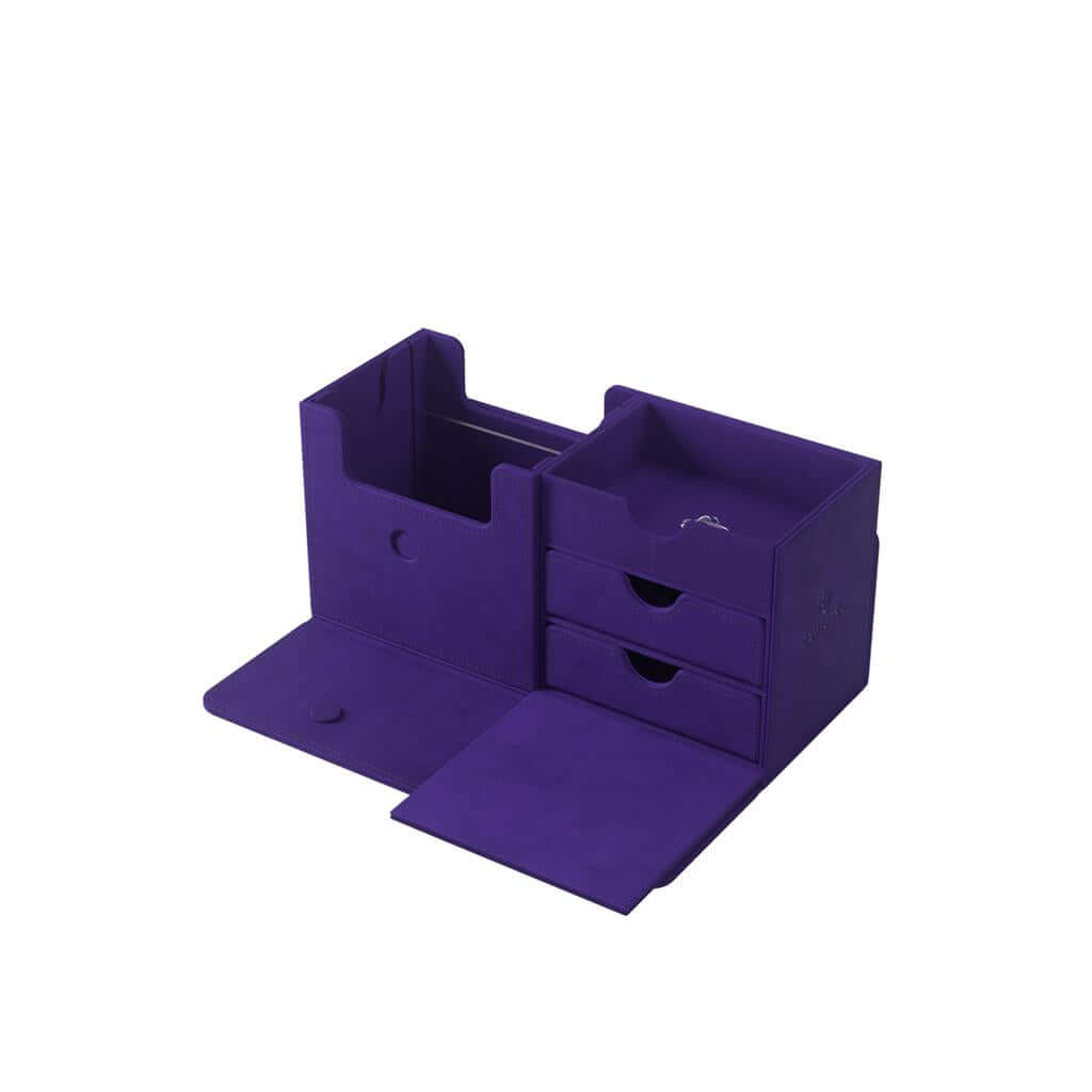 Accessoires The Academic 133+ XL, the box that broke all records, can hold 133+ double-sleeved cards in extra Thick Inner Sleeves* plus accessories. Numerous members of the community have requested a cleaner version of the box, without the Tolarian logos,