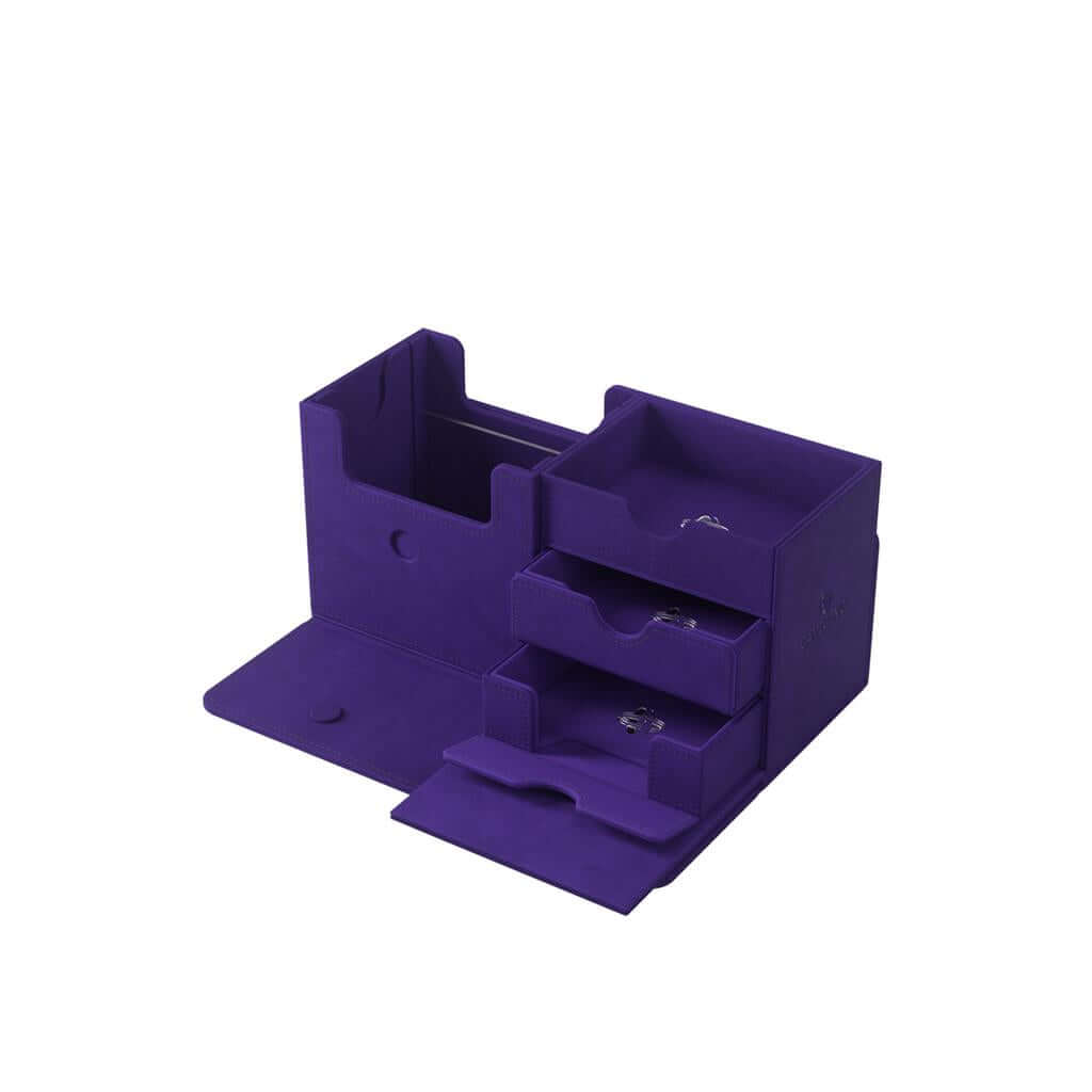 Accessoires The Academic 133+ XL, the box that broke all records, can hold 133+ double-sleeved cards in extra Thick Inner Sleeves* plus accessories. Numerous members of the community have requested a cleaner version of the box, without the Tolarian logos,