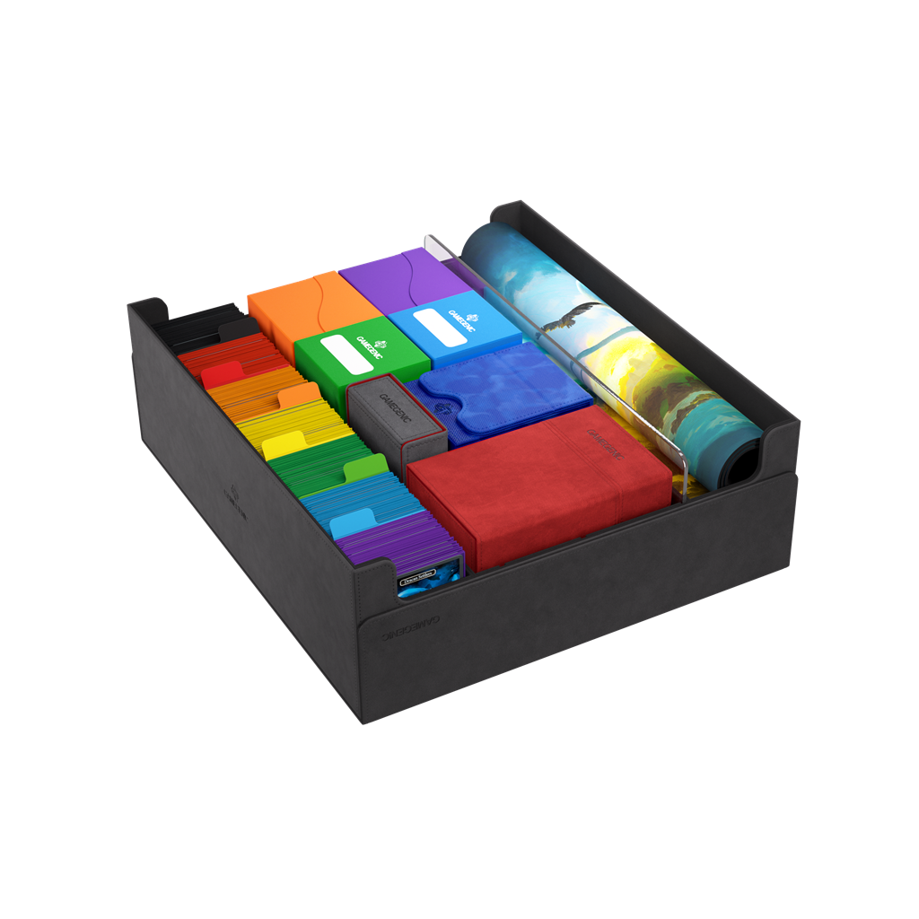 GameGenic DECKBOX Collectors' Lair 2000+ Convertible Noir