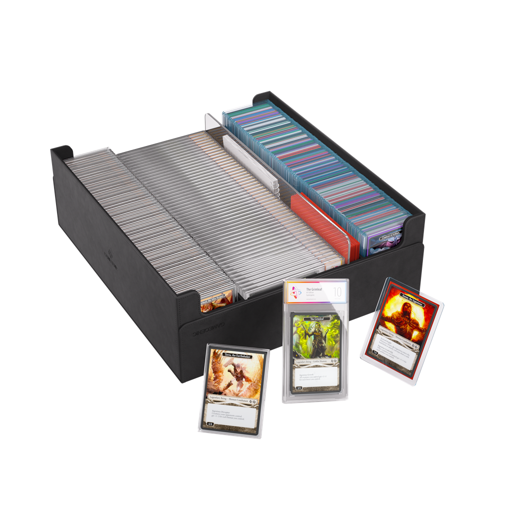 GameGenic DECKBOX Collectors' Lair 2000+ Convertible Noir