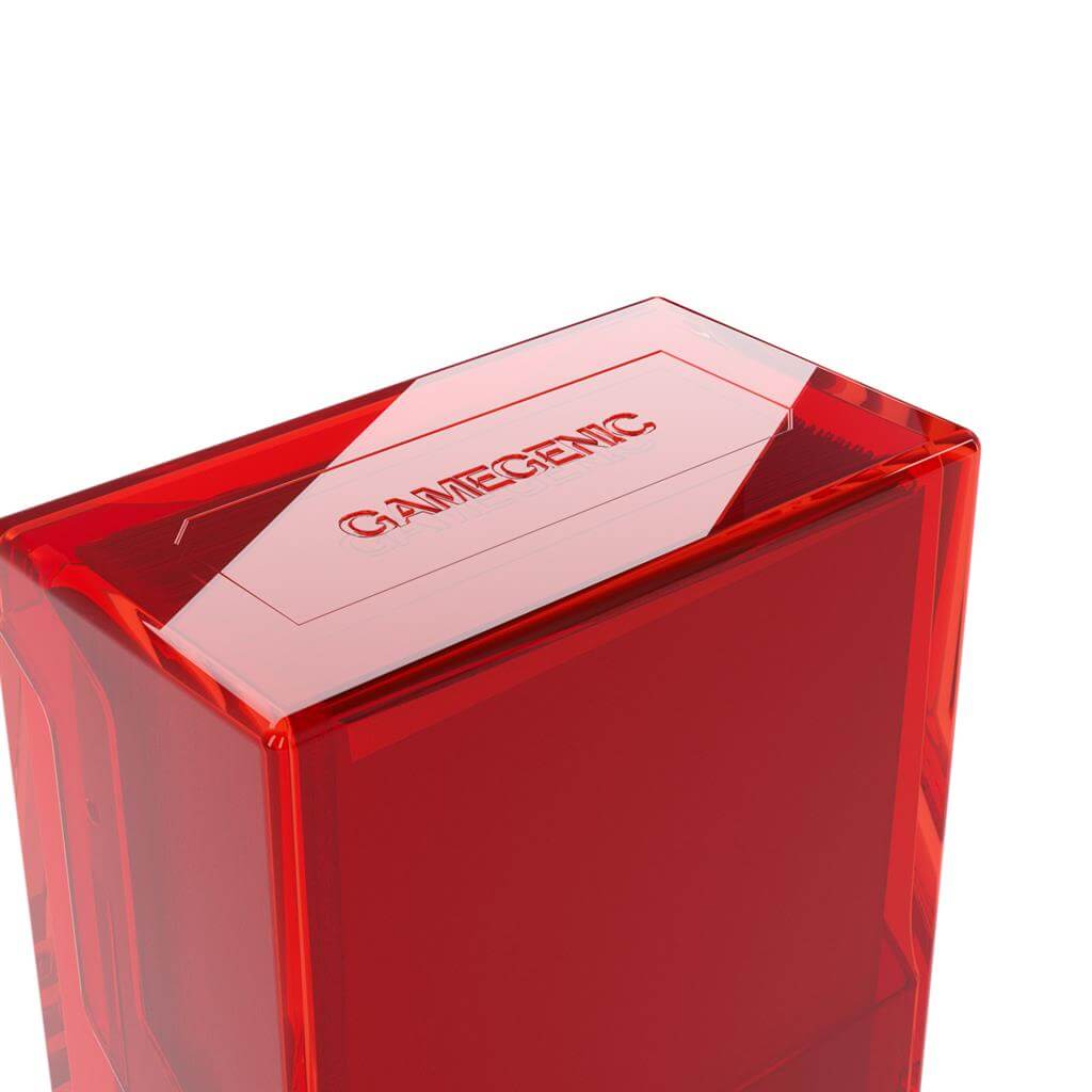 Accessoires The Bastion 50+ is a very compact and rock-solid deck box to safely protect 50+ double-sleeved cards in Closable Inner Sleeves. It is ideal for decks with 55+ double-sleeved cards in standard inner sleeves. Due to translucent materials and sma