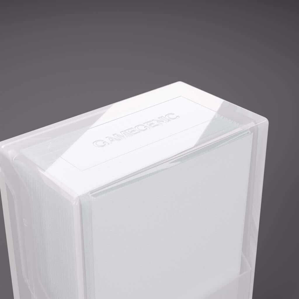 Accessoires The Bastion 50+ is a very compact and rock-solid deck box to safely protect 50+ double-sleeved cards in Closable Inner Sleeves. It is ideal for decks with 55+ double-sleeved cards in standard inner sleeves. Due to translucent materials and sma