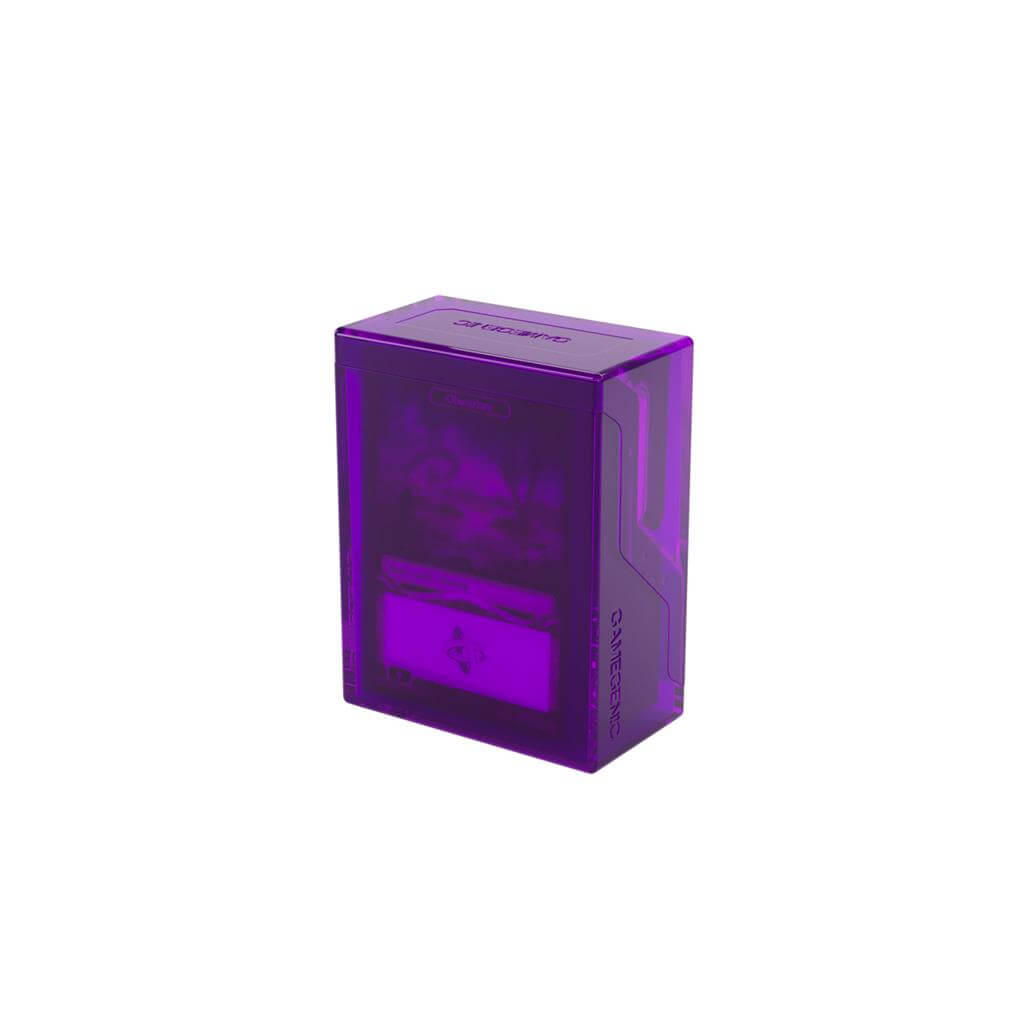 Accessoires The Bastion 50+ is a very compact and rock-solid deck box to safely protect 50+ double-sleeved cards in Closable Inner Sleeves. It is ideal for decks with 55+ double-sleeved cards in standard inner sleeves. Due to translucent materials and sma