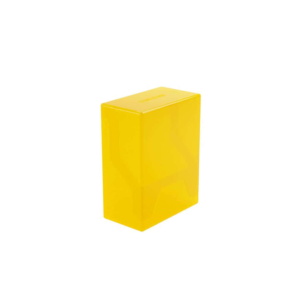 Accessoires The Bastion 50+ is a very compact and rock-solid deck box to safely protect 50+ double-sleeved cards in Closable Inner Sleeves. It is ideal for decks with 55+ double-sleeved cards in standard inner sleeves. Due to translucent materials and sma