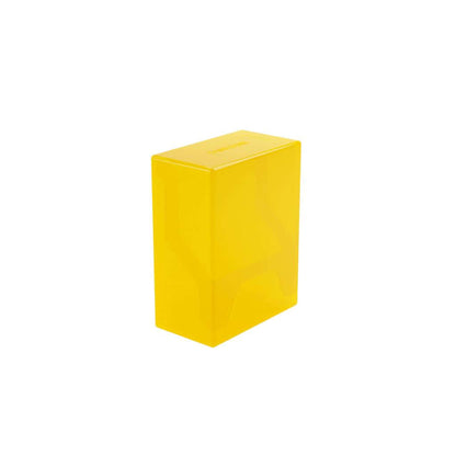 Accessoires The Bastion 50+ is a very compact and rock-solid deck box to safely protect 50+ double-sleeved cards in Closable Inner Sleeves. It is ideal for decks with 55+ double-sleeved cards in standard inner sleeves. Due to translucent materials and sma