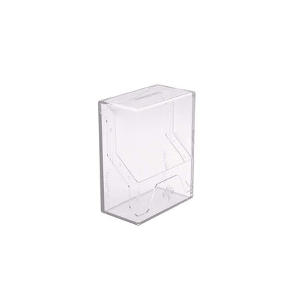 Accessoires The Bastion 50+ is a very compact and rock-solid deck box to safely protect 50+ double-sleeved cards in Closable Inner Sleeves. It is ideal for decks with 55+ double-sleeved cards in standard inner sleeves. Due to translucent materials and sma