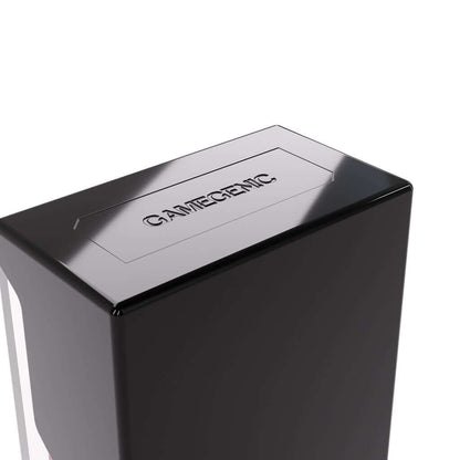 Accessoires The Bastion 50+ is a very compact and rock-solid deck box to safely protect 50+ double-sleeved cards in Closable Inner Sleeves. It is ideal for decks with 55+ double-sleeved cards in standard inner sleeves. Due to translucent materials and sma
