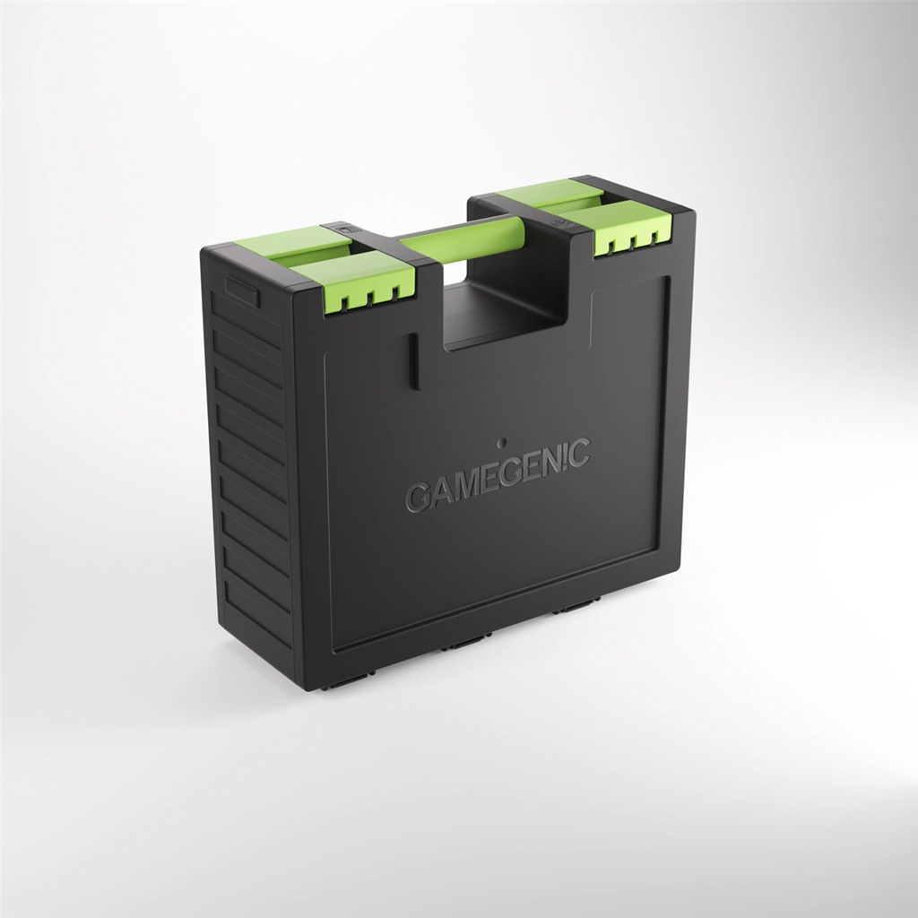 Accessoires Game Castle Black/GreenBring your gaming storage to the next level!The Game Castle is an ingenious, double-sided, all-in-one solution for board gamers, card game players, and tabletop fans. This brand-new product can be opened on either side t