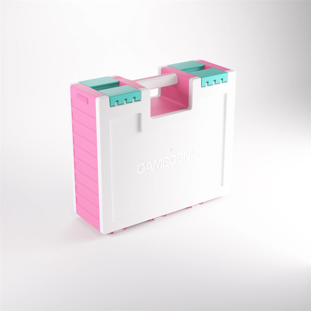 Château de jeu rose/blanc/turquoise
