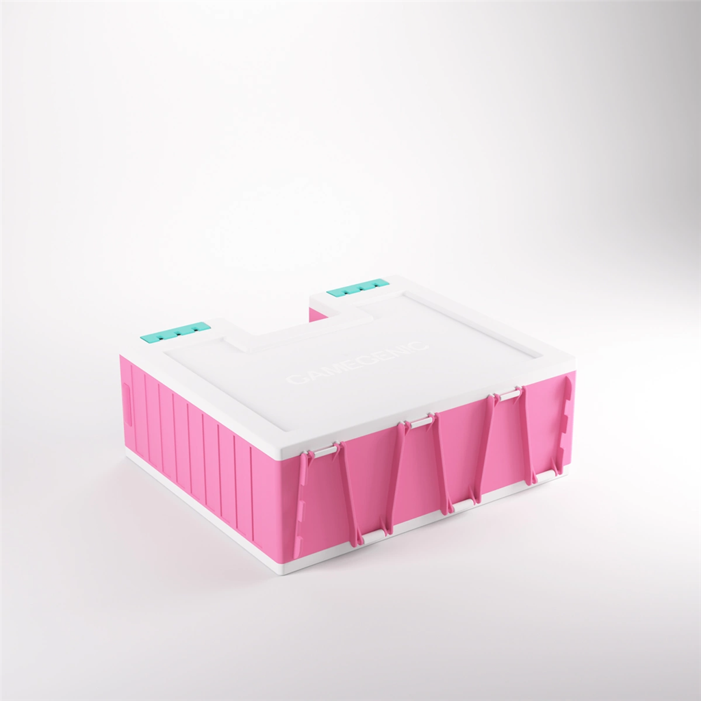 Château de jeu rose/blanc/turquoise