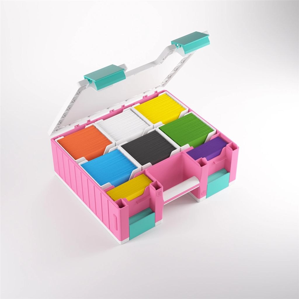 Château de jeu rose/blanc/turquoise