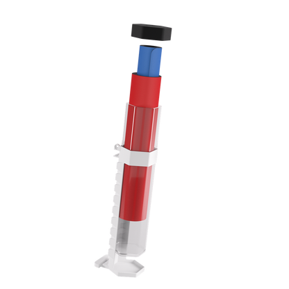 Support de tube Game Castle - Blanc