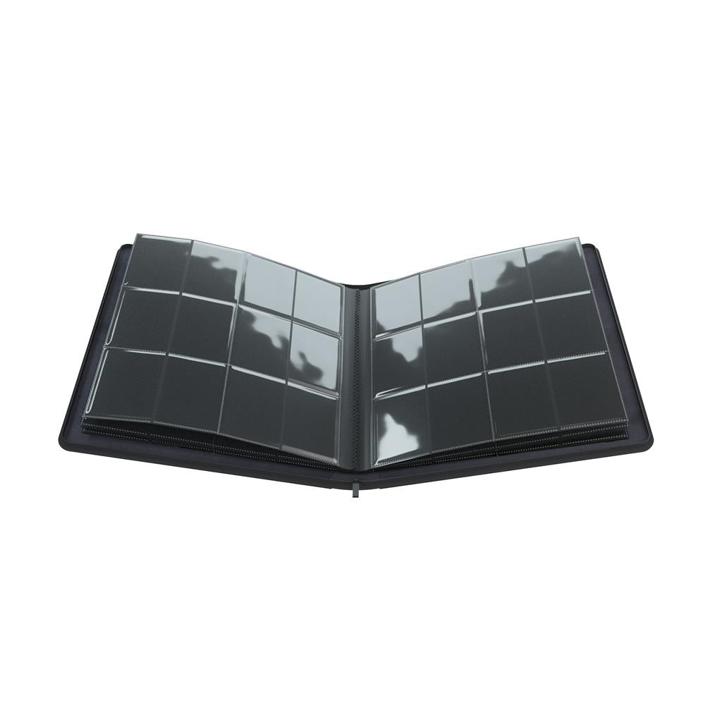GameGenic PORTFOLIO Zip-Up Album 24-Pocket Black