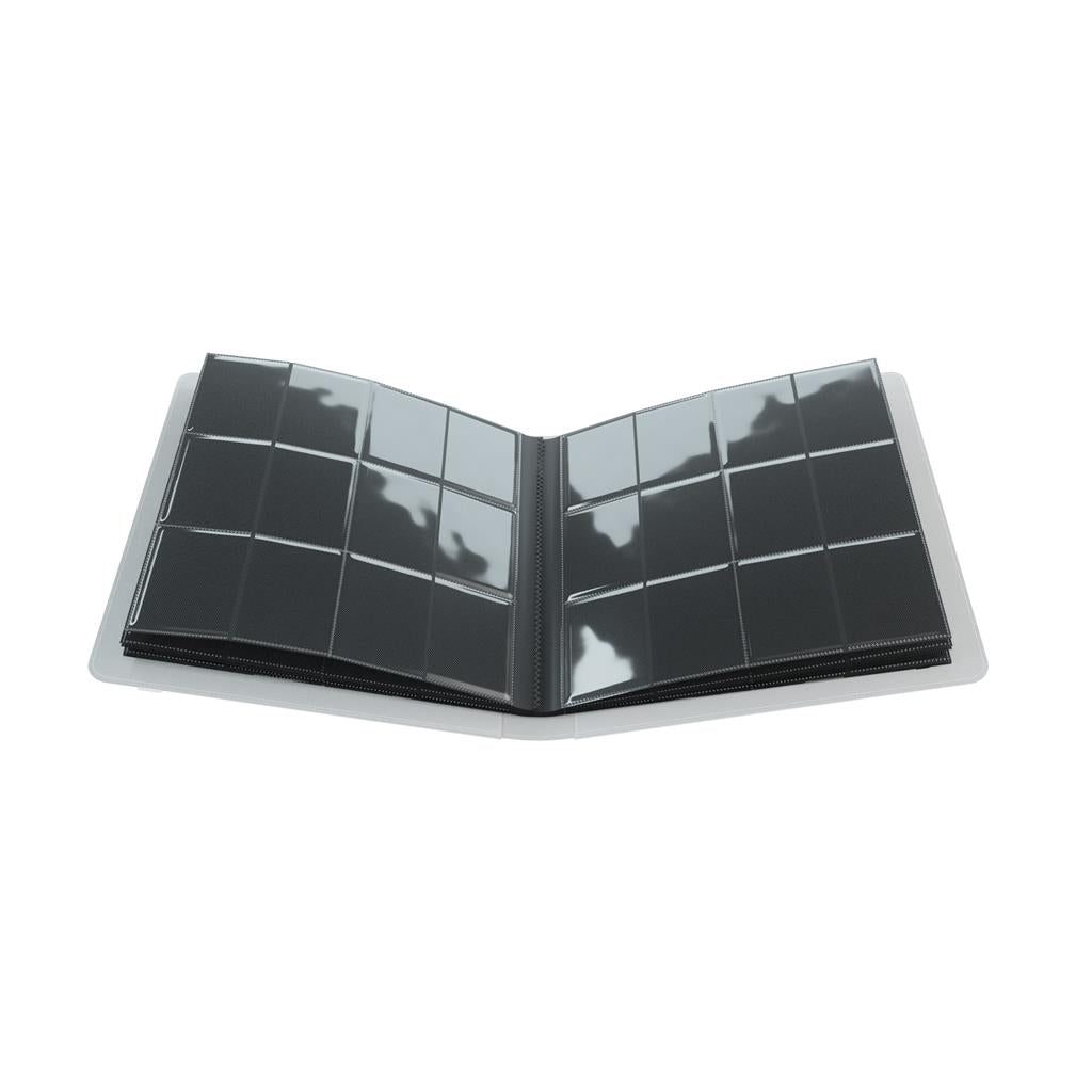 Accessoires Dit witte Prime album is voorzien van 20 sideloading 24-Pocket pagina's voor een totale capaciteit van 480 kaarten (zelfs met dubbele sleeves).