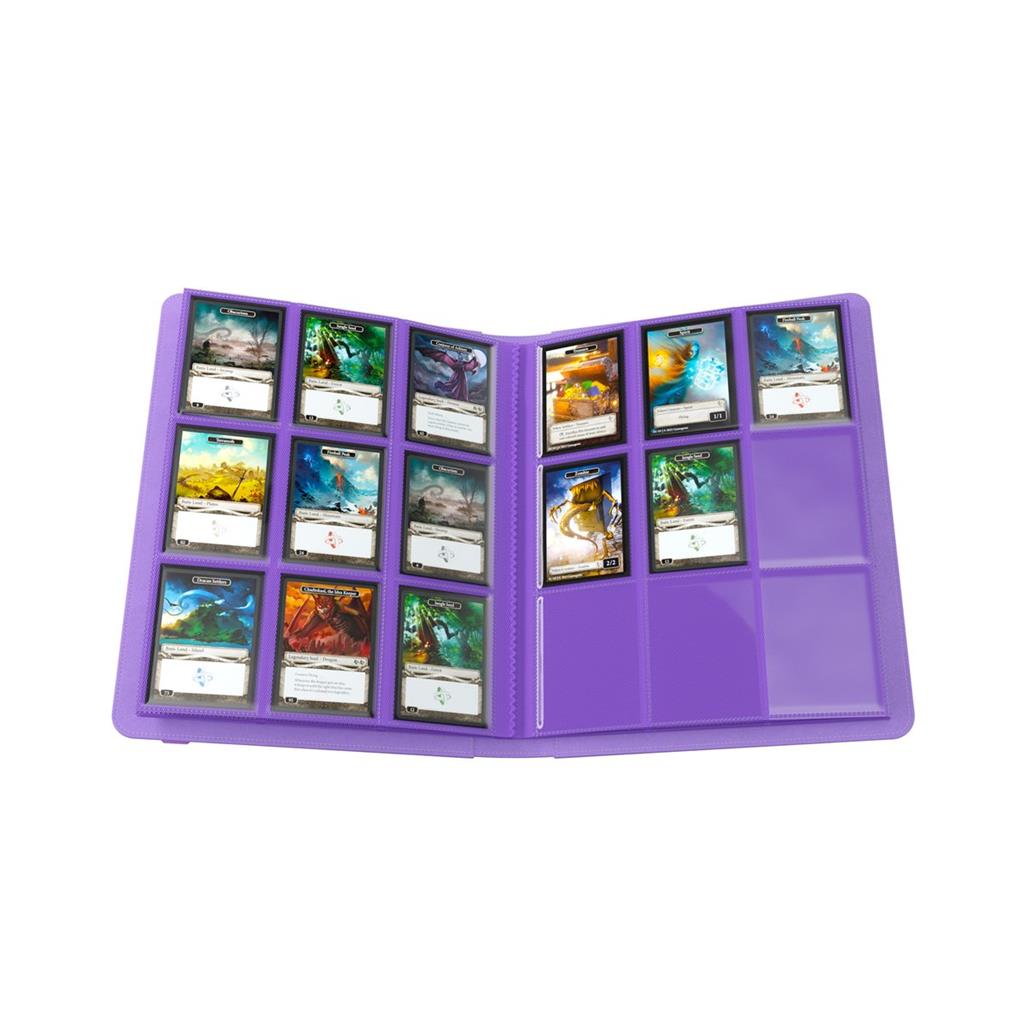 GameGenic PORTFOLIO Prime Album 18-Pocket Purple