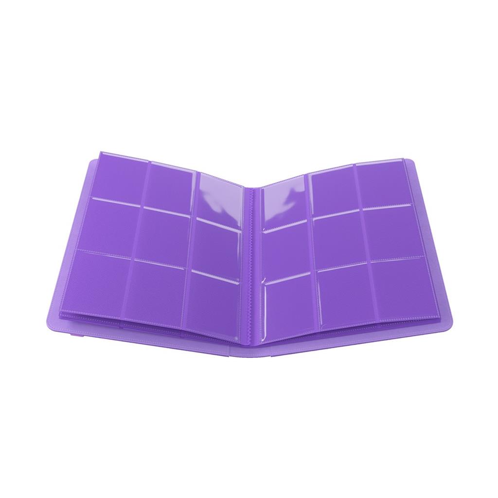 GameGenic PORTFOLIO Prime Album 18-Pocket Purple