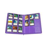 GameGenic PORTFOLIO Zip-Up Album 18-Pocket Purple