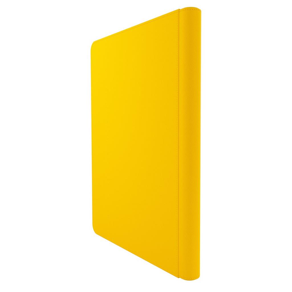 GameGenic Classeur Portfolio à fermeture Éclair 18 Poches Jaune