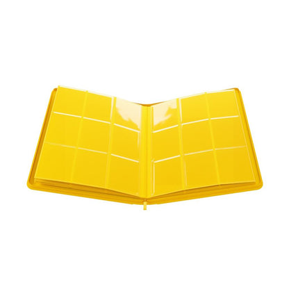 GameGenic Classeur Portfolio à fermeture Éclair 18 Poches Jaune