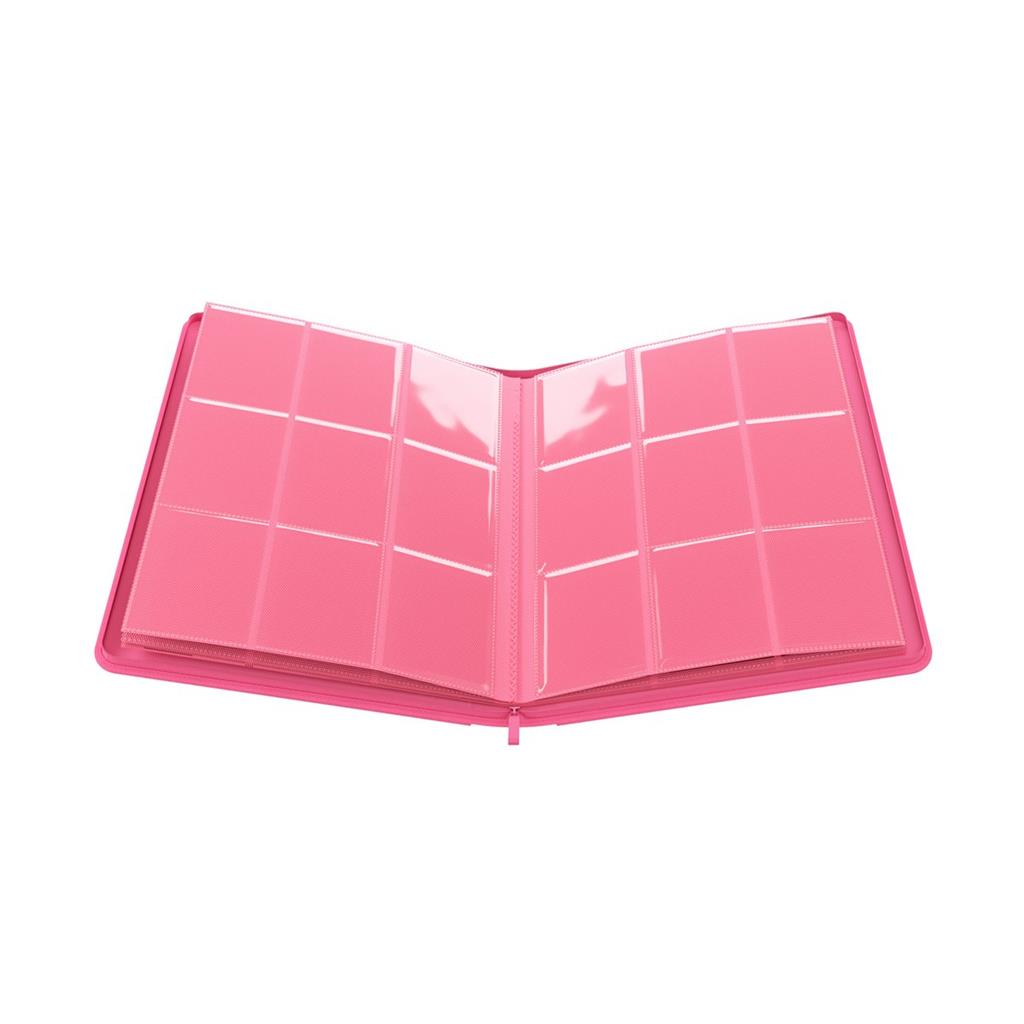 GameGenic PORTFOLIO Zip-Up Album 18-Pocket Pink