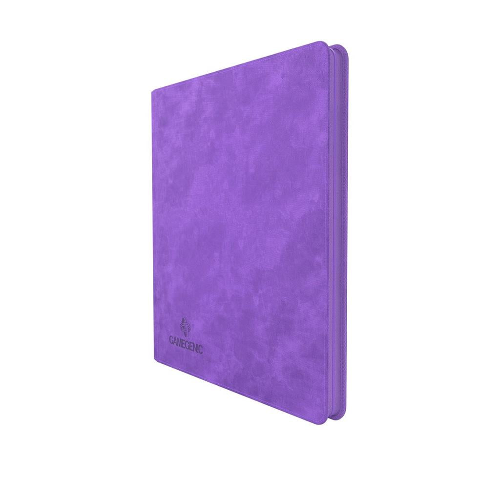 GameGenic PORTFOLIO Zip-Up Album 24-Pocket Purple