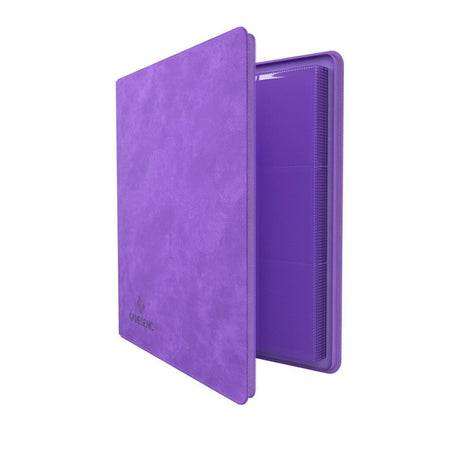GameGenic PORTFOLIO Zip-Up Album 24-Pocket Purple