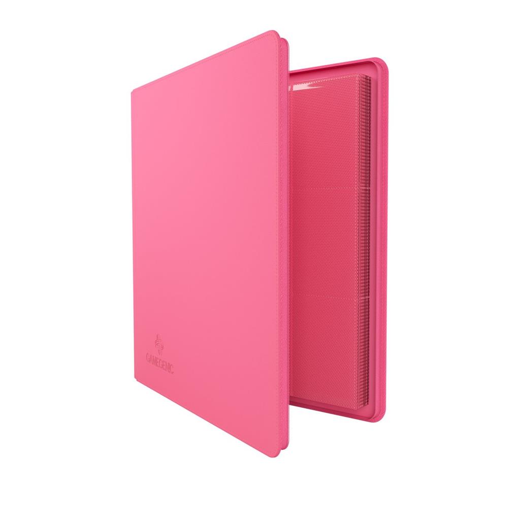 GameGenic CLASSEUR Zip-Up Portfolio 24 pochettes Rose
